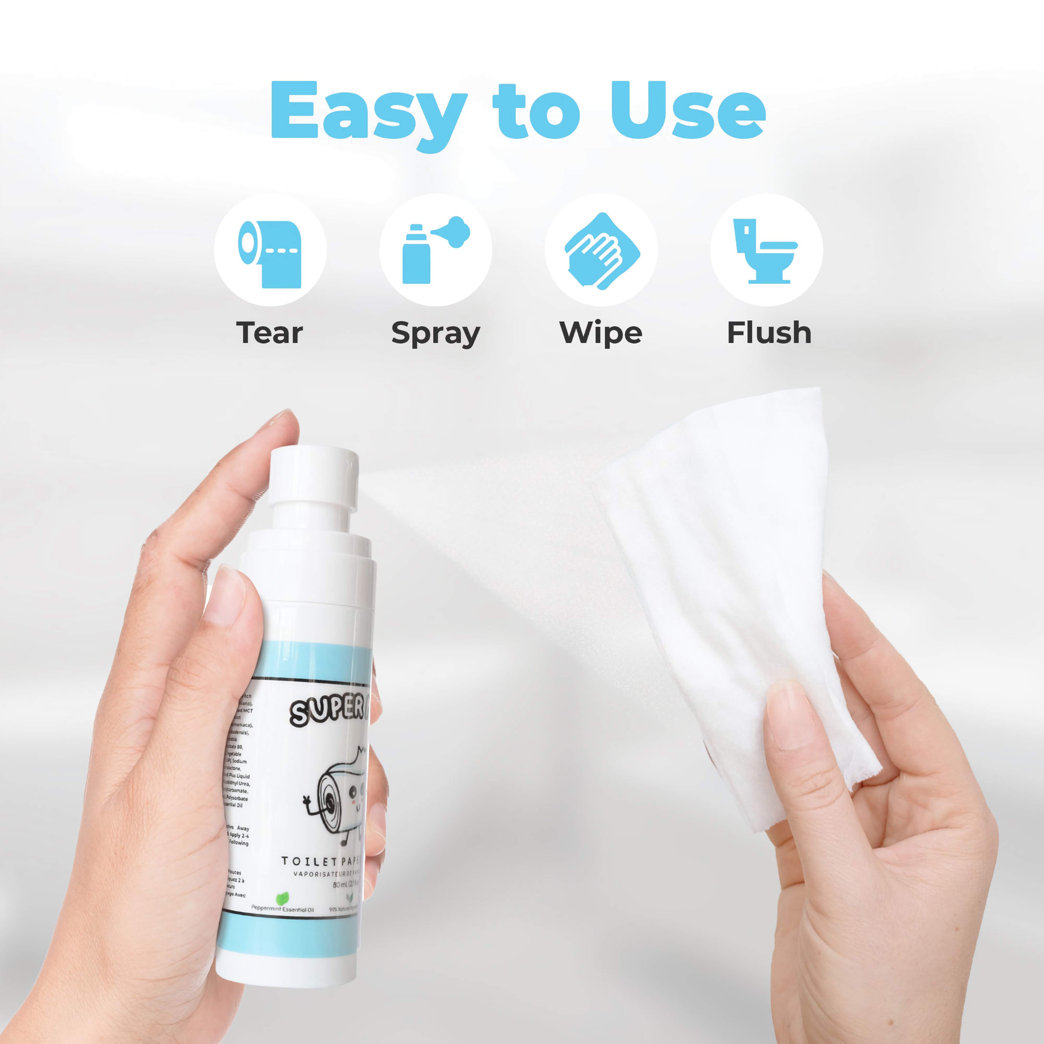 Eco-Friendly Toilet Paper Spray